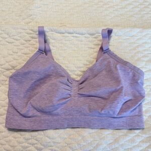 Kindred Bravely Comfort Sleep Nursing Pumping Bra Women’s Medium Lilac 10669